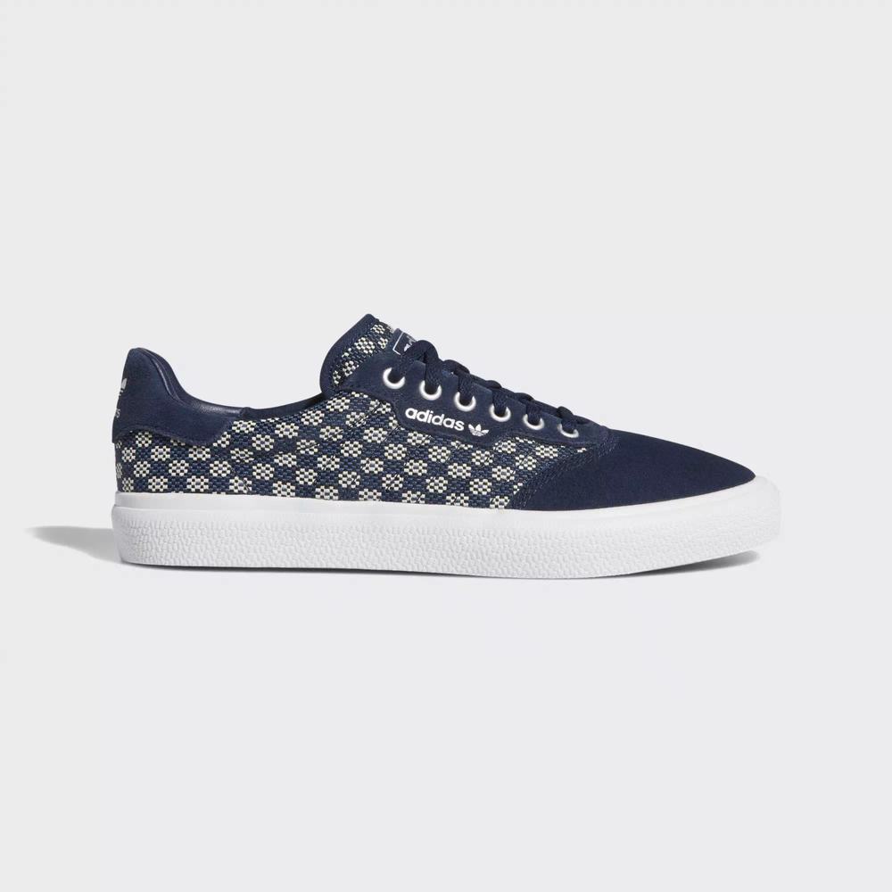 Adidas 3MC Tenis Para Skate Azules Para Hombre (MX-67658)